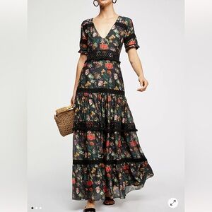 Carolina K- floral maxi dress